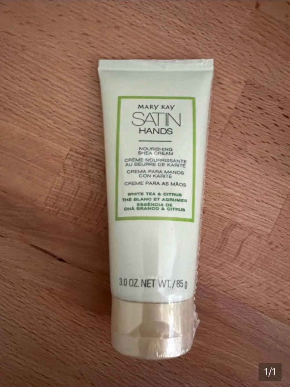 Satin hand cream